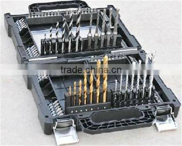 104 PCS COMBINATION DRILLS SET(SCREWDRIVER BITS/H.S.S. TWIST DRILLS SET)