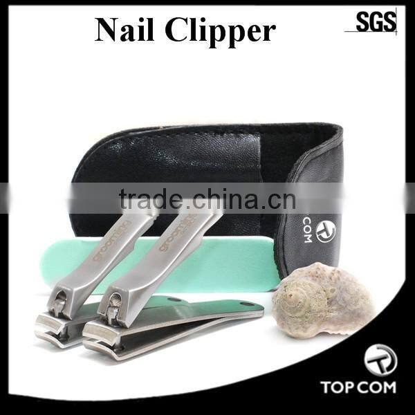 high quality 2 pcs Stainless Steel Fingernails & Toenails clippers