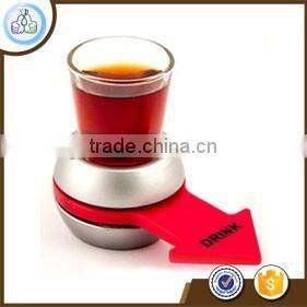 Alibaba trade assurance spin the short duinking galss game