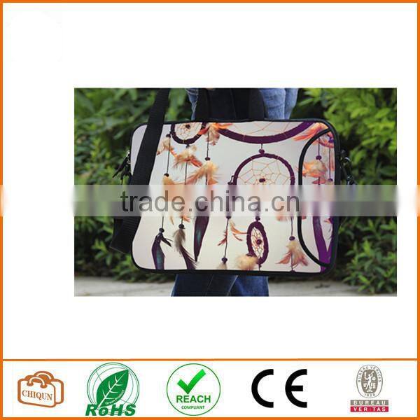 13-Inch Colorful Dream Catcher Design Waterproof Neoprene Laptop Sleeve Case Bag Handbag