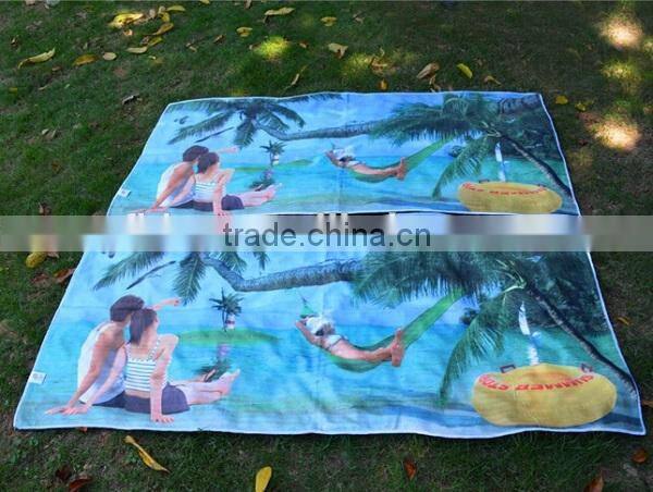 Microfibre Custom Print Printed Beach Towel