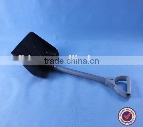 detachable aluminum metal handle car plastic snow shovel with long handle