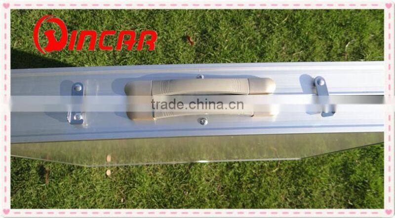 Outdoor aluminum Portable Folding Outdoor Camp Suitcase Picnic Table with 4 Seats