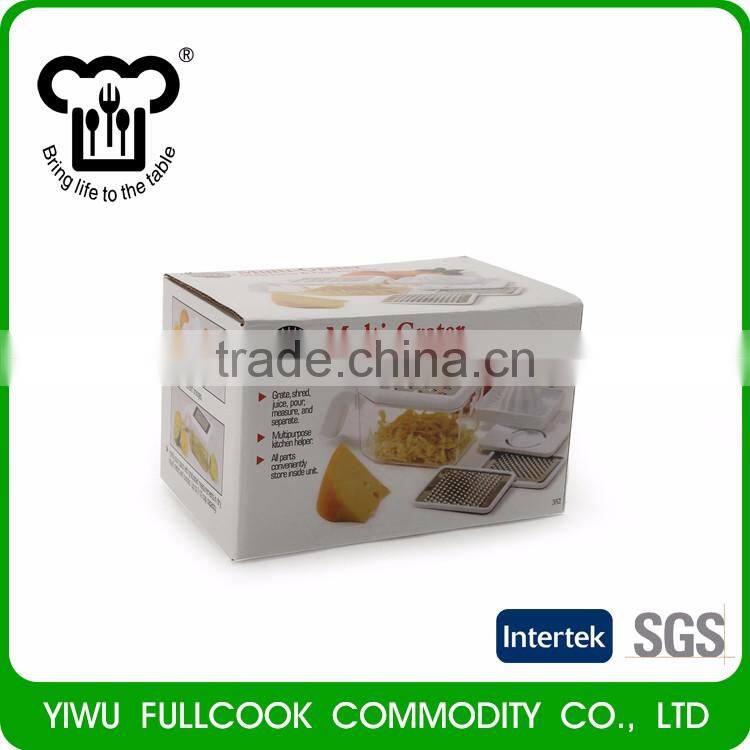 Hot selling vegetable multi grater juicer egg separator with container