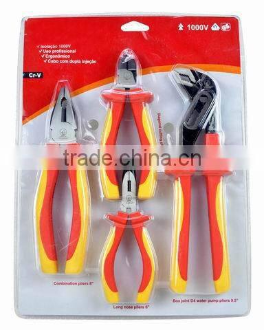 4pcs vde pliers set with GS/VDE certificate