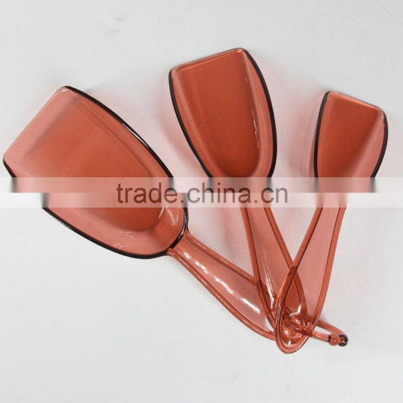 set of 3pcs small measuring shovels
