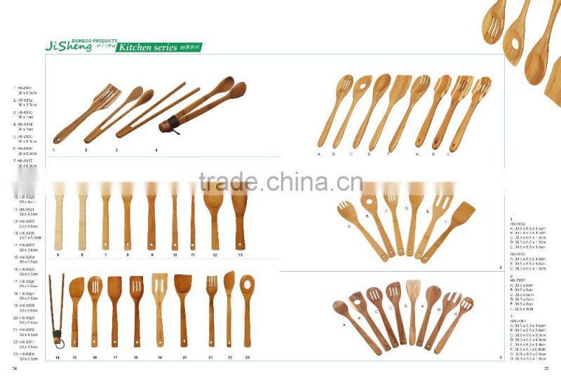 Factroy Price Bamboo Salad Serving Hand