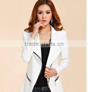 New Design women's long-sleeve short winter jacket zipper jackets female coat woman's clothing outwear