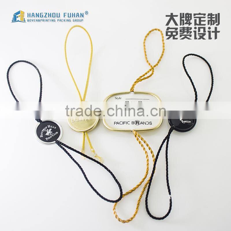 Wholesale High Grade Fancy Plastic Hang String Seal Tag