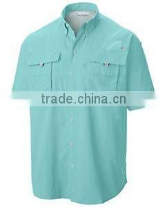 Wholesale fishing shirts short sleeve fishing shirts fishing wear sunscreen suits quick dry fishing shirts UV protect