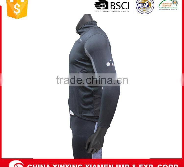 Men cycling wear long sleeve waterproof jacket anti-sweat rainproof jacket