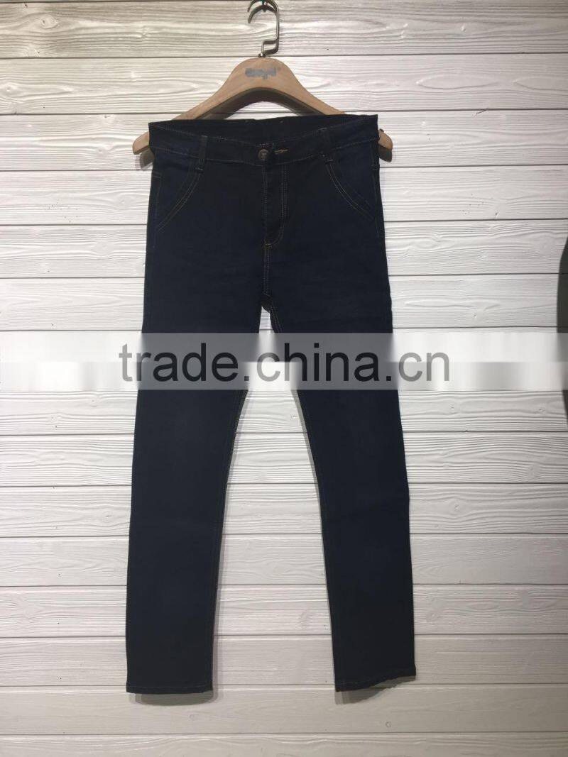 GZY stock men pants jeans classical in high quality cheap price 2017
