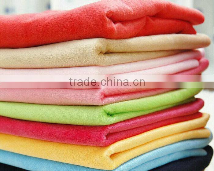 Hot Selling Short Pile Velboa Plush Fabric For Curtain