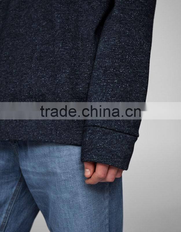 Hip hop fashion design 100% cotton wholesale custom crew neck sweatshirt