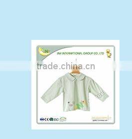 Hot selling soft cotton comfortable plain blue newborn baby clothes bodysuit wholesale