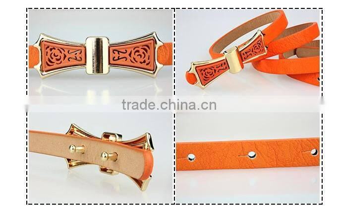MOQ 1pc high quality shinny 14 different colors beautiful metal buckle cheap price belt for women belt cummerbund
