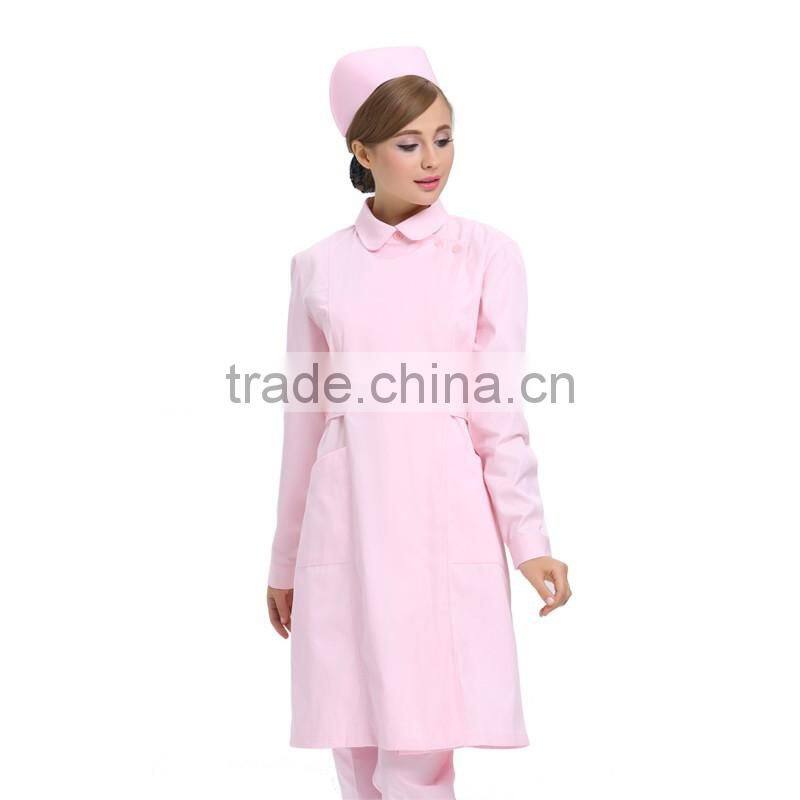 2016 High Quality Hospital Scrub Nurse Uniforms New Style Nurse Uniform
