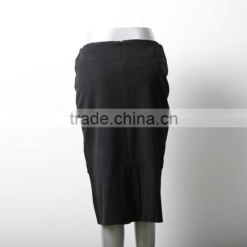 new design narrow elastic high waist long skirt