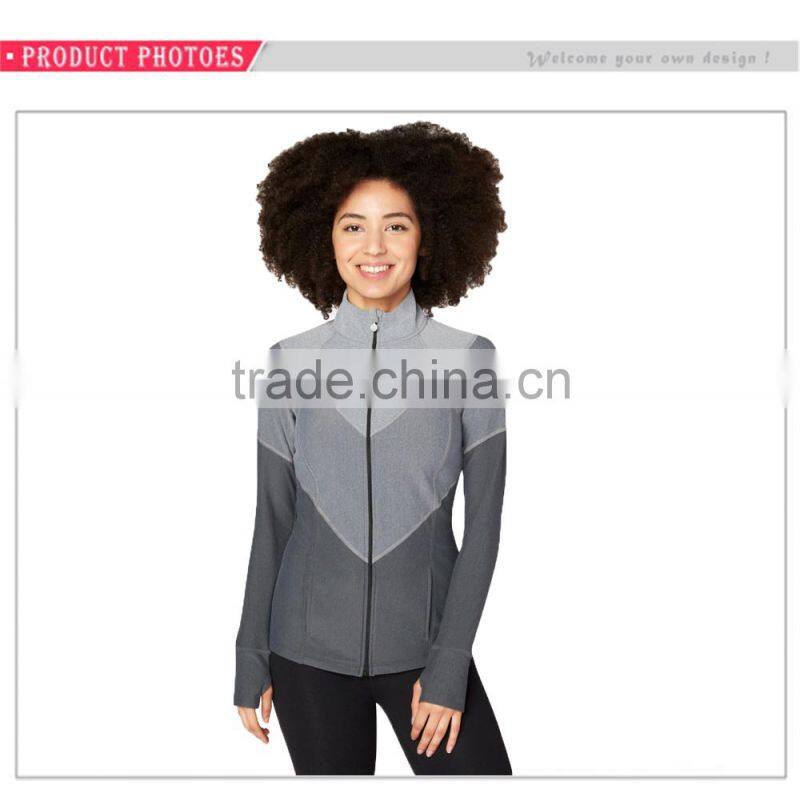 Last Design Windbreaker Jacket In Style Hot Sale Body Building Wear Ladies Jackets