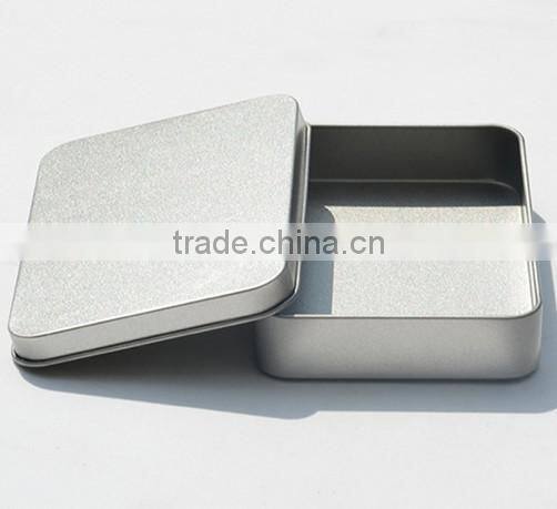 R1886H tinplate sliver Gift Metal Tin Box Wholesale