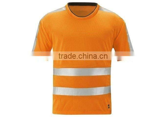 Orange polyester Hi Vis T-Shirt