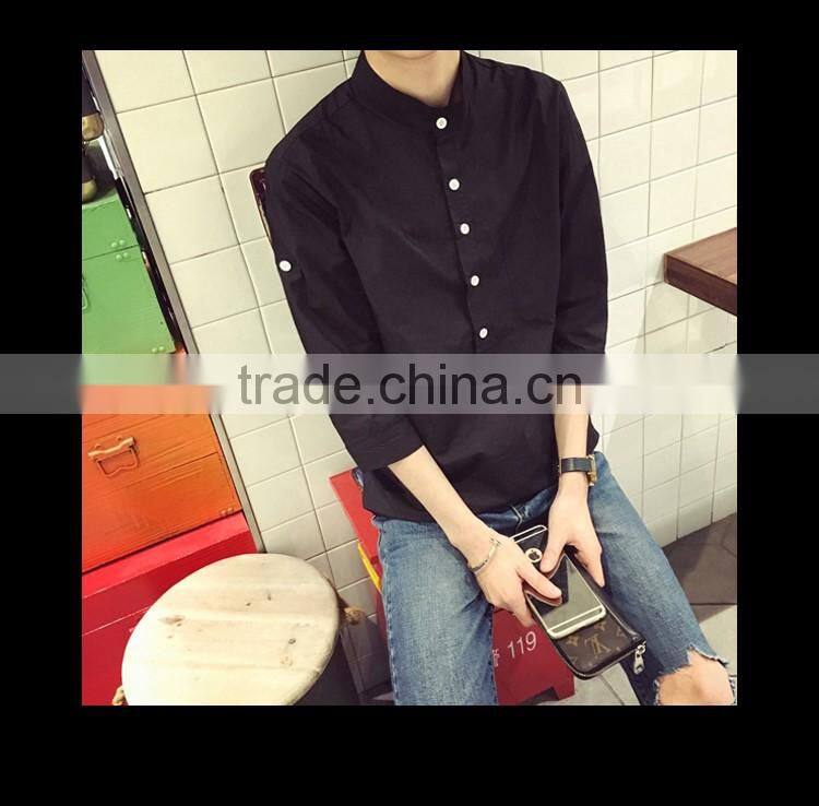 Cultivate one's morality sleeve shirt in thin section is prevented bask in clothes