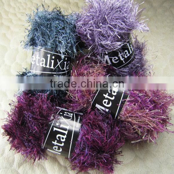 hot sale space dyed fancy yarn for hand knitting