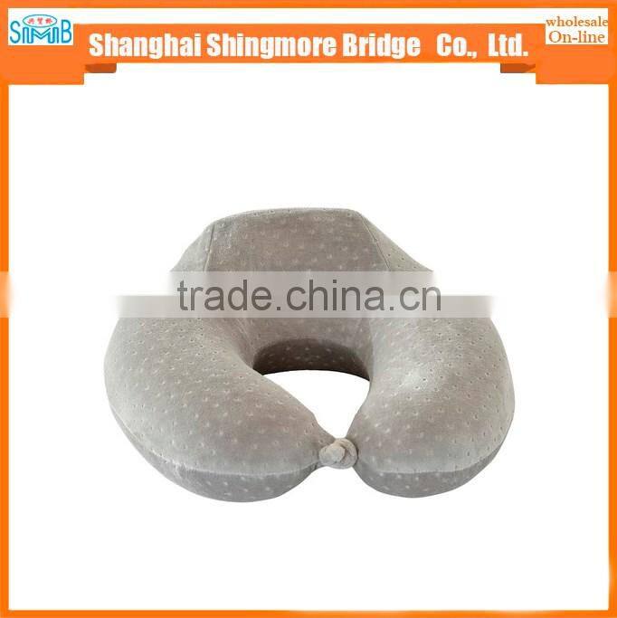 2017 alibaba china supplier cheap wholesales high standard soft travel pillow u shaped
