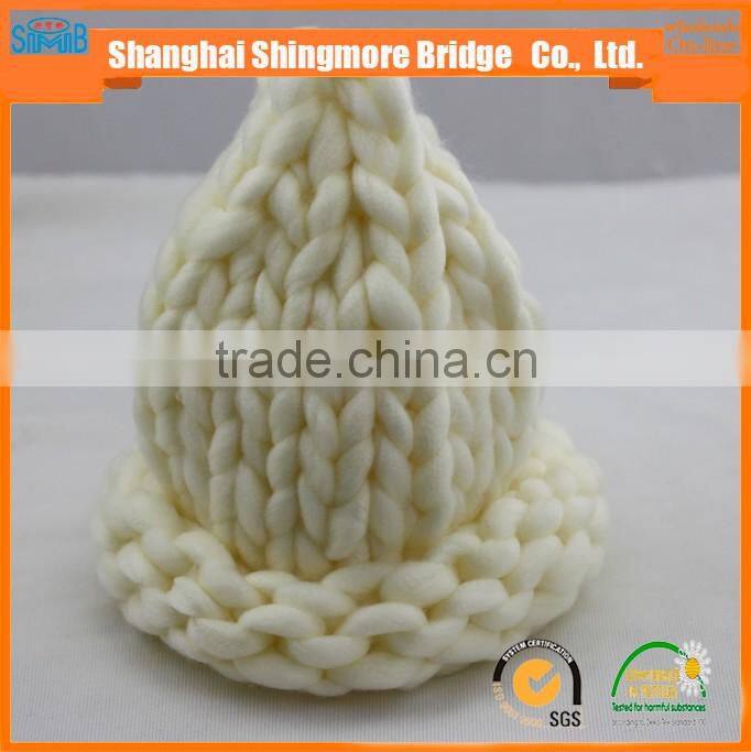 Chunky knitting yarn supplier cheap wholesale super soft chunky yarn acrylic for knitting sweater hat