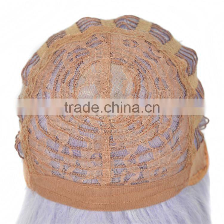 2016 Hot New Black Color Synthetic Fashion Source Hair Wig