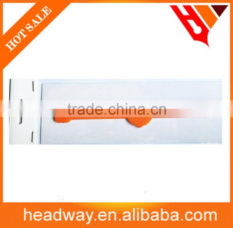 top selling school and office stationery different shaped cartoon plastic ruler 15cm