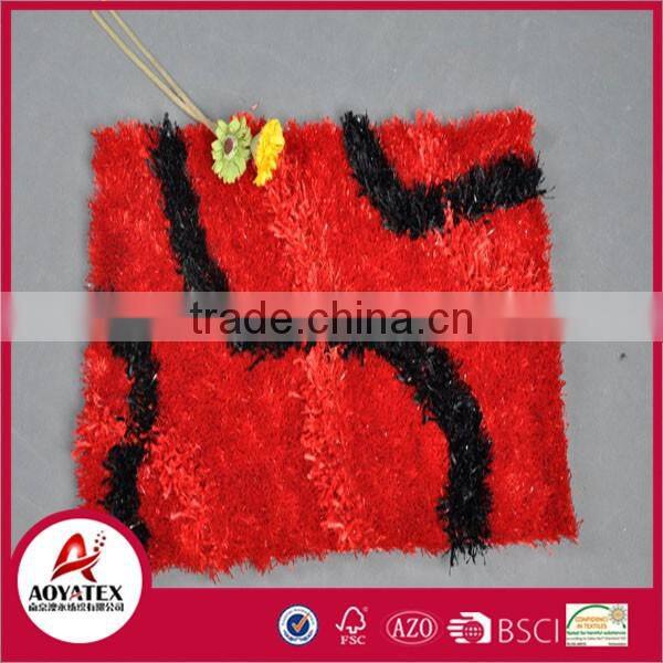 Low price anti-slip floor mat, Colorful long fur floor mat, High quality floor mat
