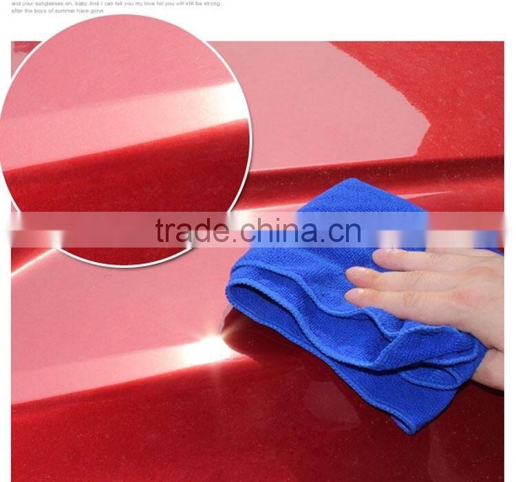 300gsm microfiber cleaning towel 16x16 cleaning towel