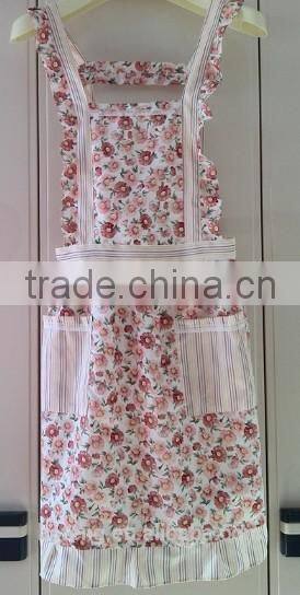 Hot sale! fashion printed promotional kitchen apron