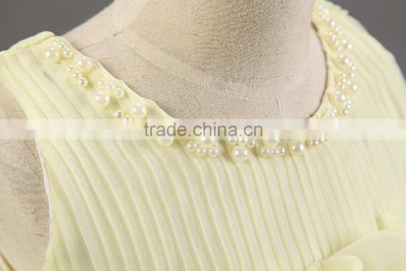Wholesale softtextile baby girl wedding dress