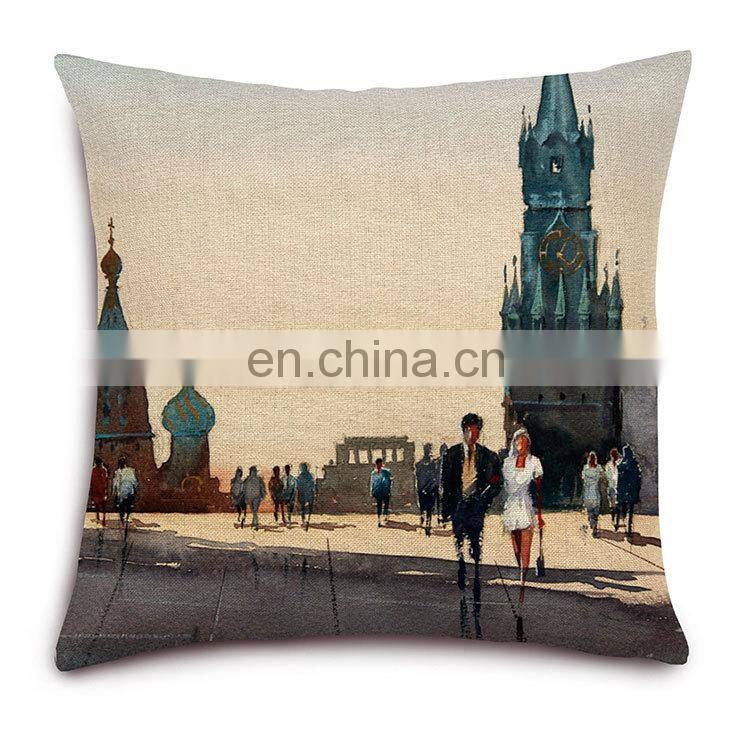 Vintage Euro Classic Throw Pillow Simple Cushion Cover