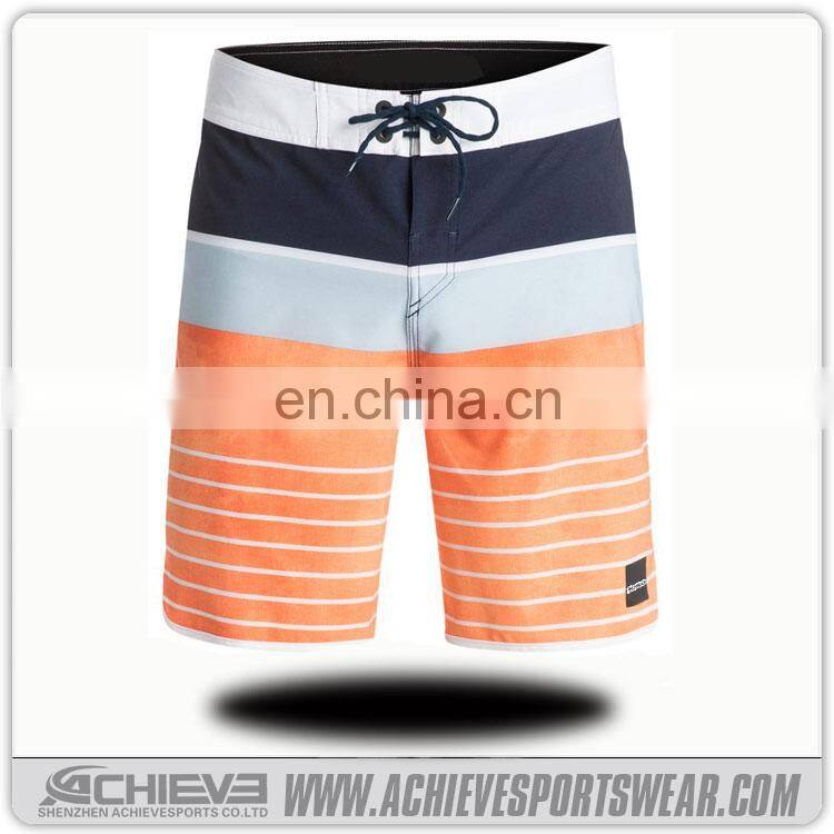 custom made printed boardshorts for mens waterproof beach shorts