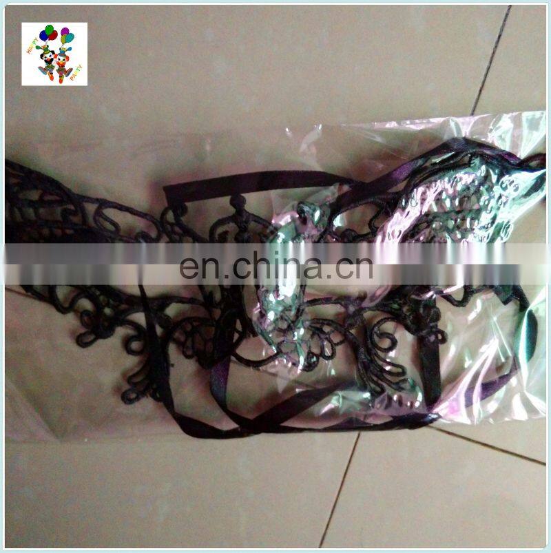 Venetian Masquerade Ball Fancy Dress Sexy Black Lace Masks HPC-0413