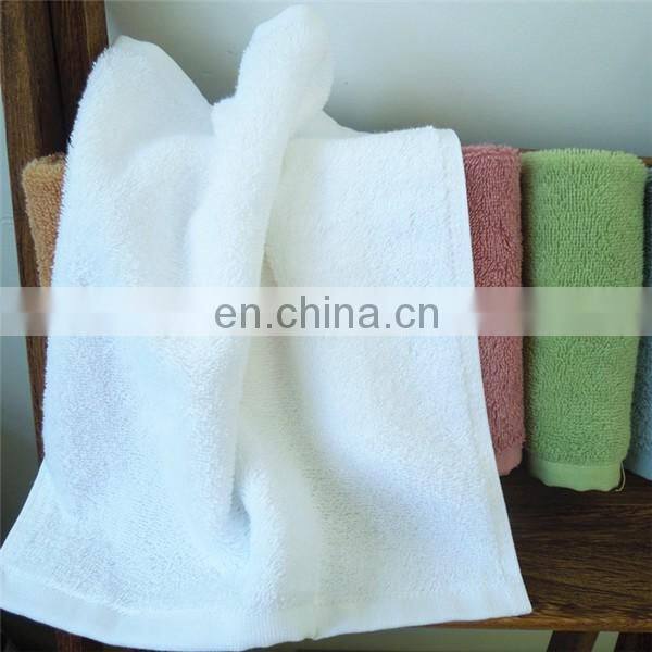 Plain dyed cheap hand towels with logo