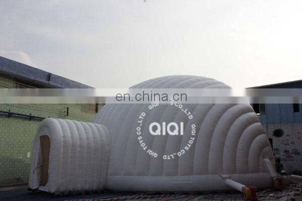New inflatable bubble tent white inflatable dome tent transparent tent for sale