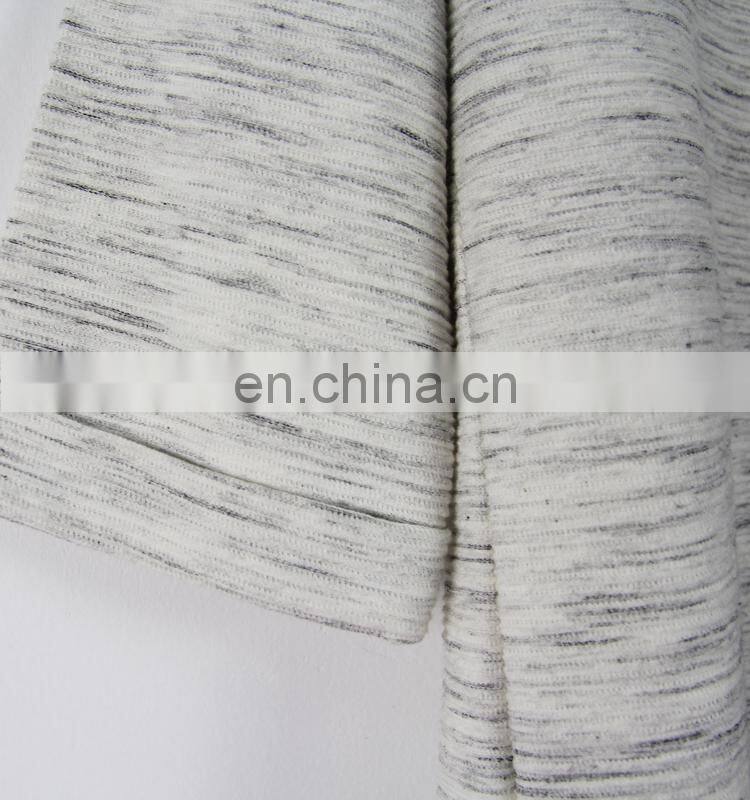 Women' s Three quarter sleeve blouse with Zipper