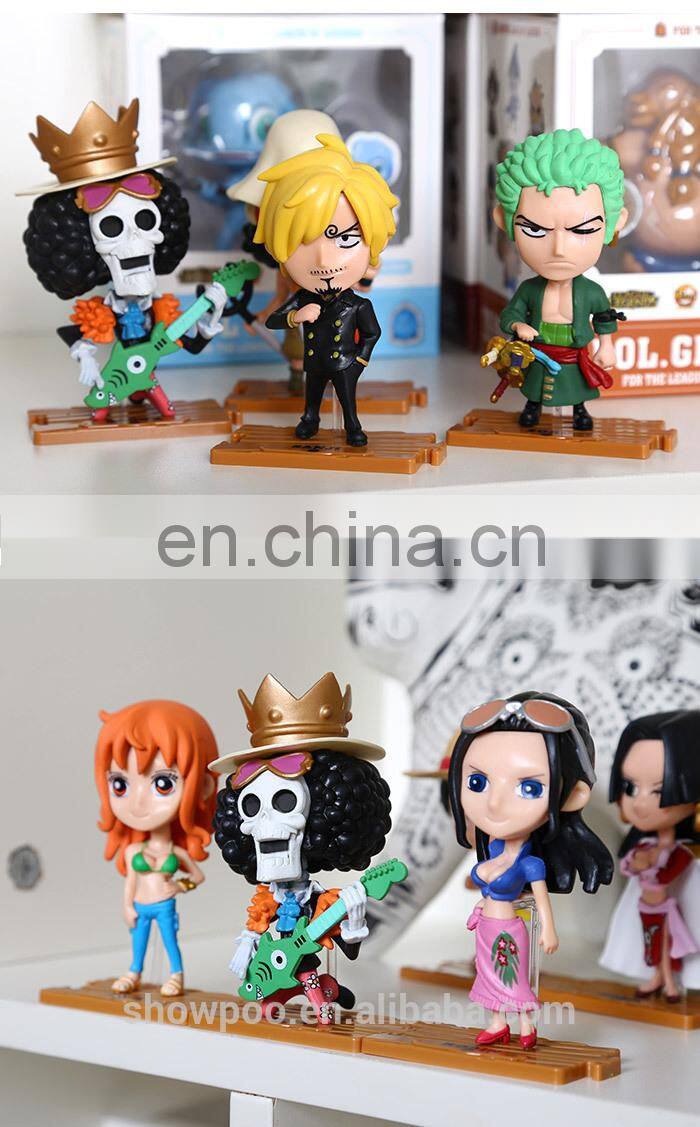 Made in china one piece toys figure