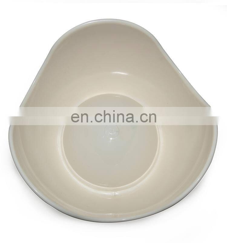 eco-natural plastic EVA+ABS two bowls plus free mat for pet