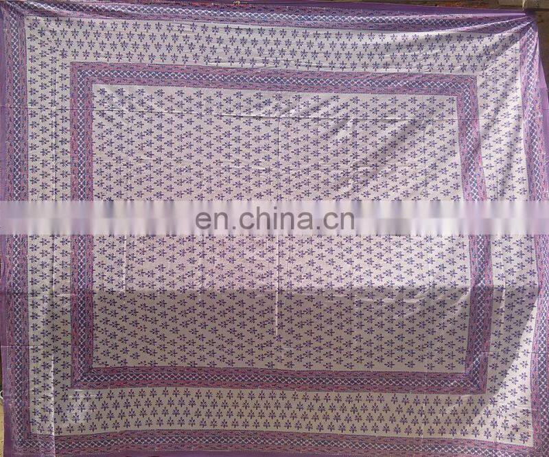 Best sale high quality pretty elegant colorful wholesale indian printed bedsheets