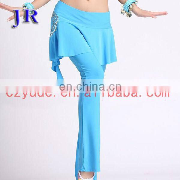 Practice Plus size belly dance skirt pants for women K-4019#