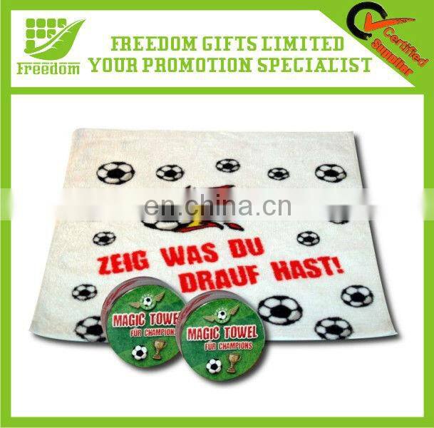 Full Color Logo Branded Cheap Magic Towel