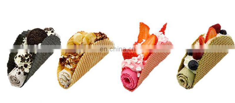 Thailand Square Pan Round Circle Pan Ice Cream Roll Machine Ice Cream Roll Making Machine