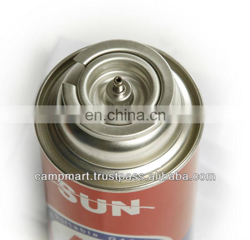 BUTANE GAS CARTRIDGE RVR 220GR - EXPLOSION PREVENTION, NOZZLE TYPE