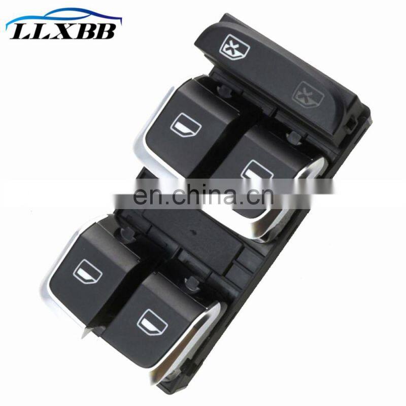 Power Master Window Switch Button Front Left 8K0959851F For VW Audi 8KD959851A