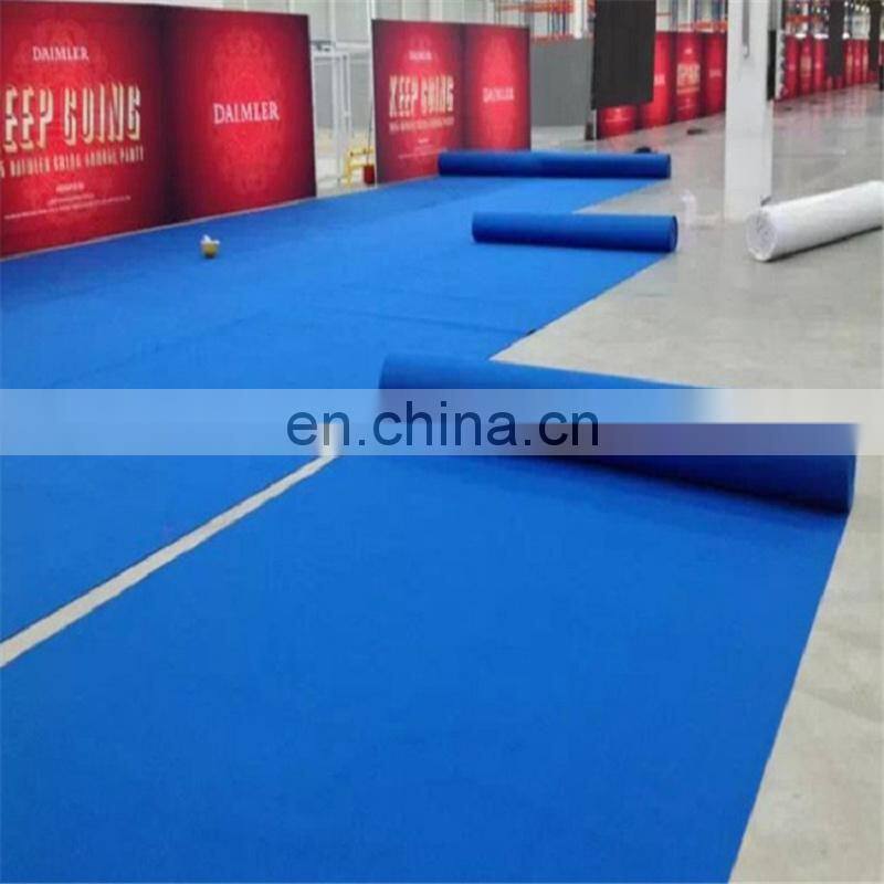 Factory direct sale non woven waterproof felt fabric sheets /100 polyester non woven fabric felt